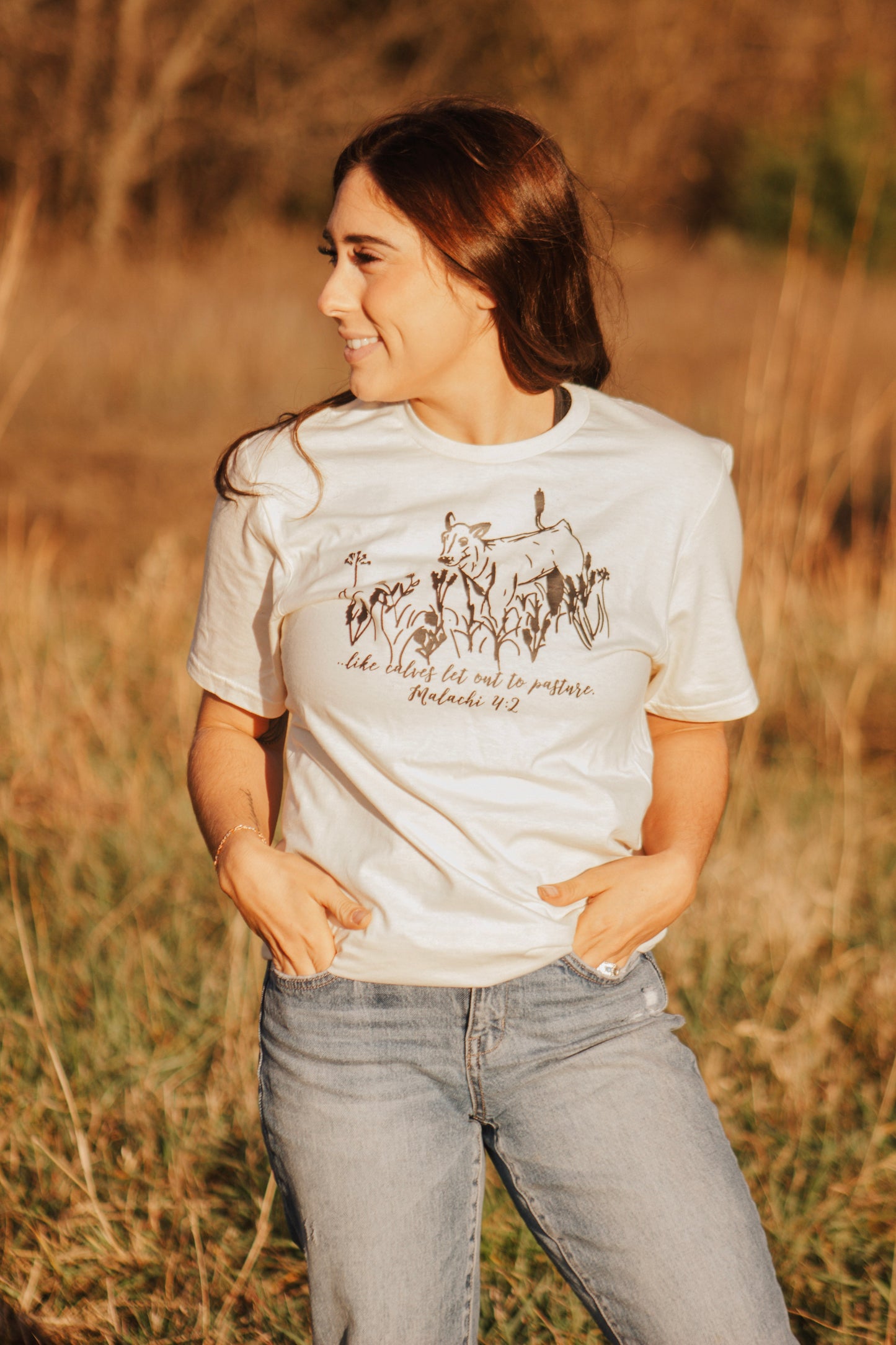 Like Calves Let Out to Pasture Tee