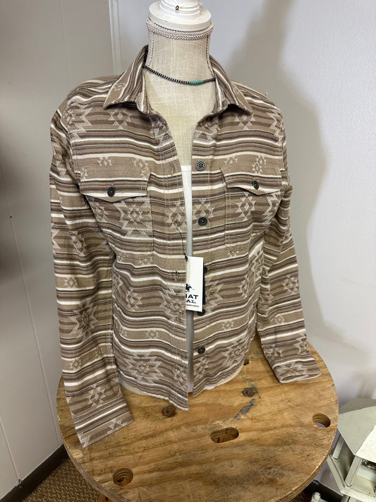 Ariat Brown Aztec Real Chore Jacket