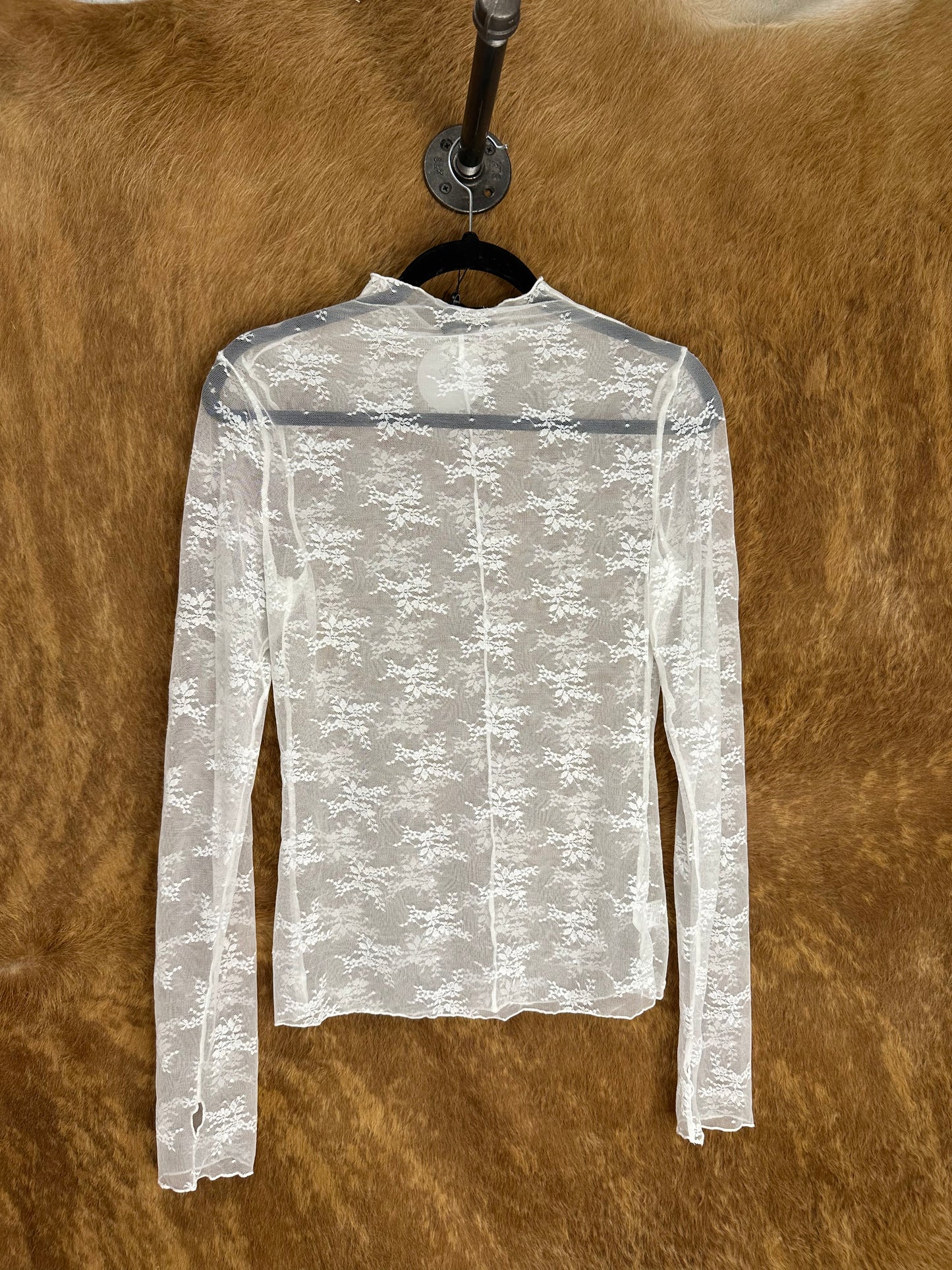 Lace Long Sleeved Tops