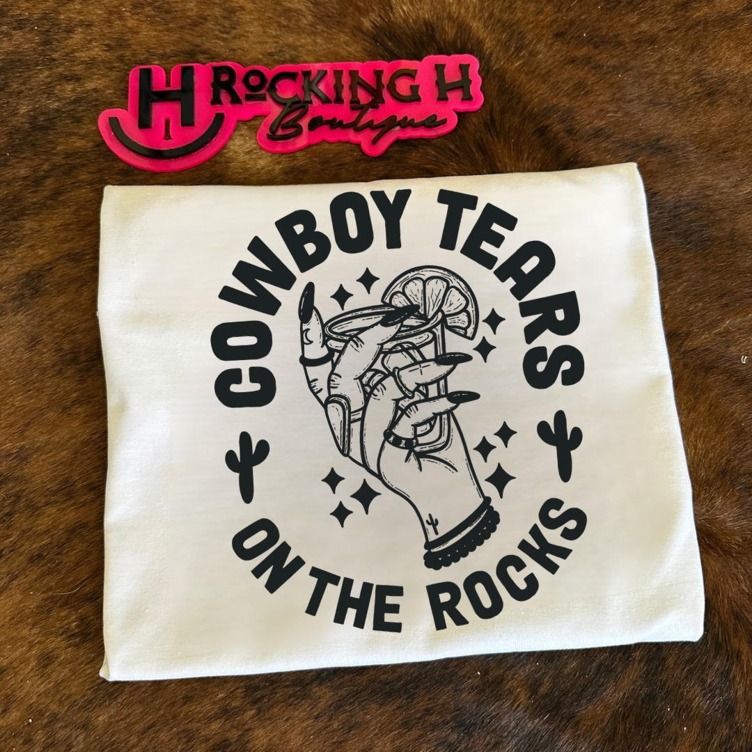 Cowboy Tears on the Rocks