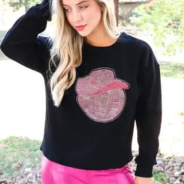 Disco Rodeo Rhinestone Sweatshirt