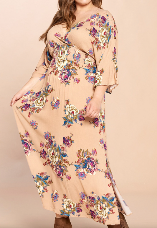 Visions of Romance Maxi Dress